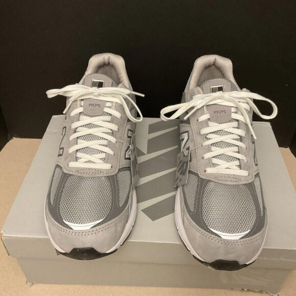 New! Womens New Balance 990v5 Grey Running/Walking Shoes. Size 13B. Awesome! - Picture 2 of 9
